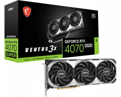 *RTX4070Ti MSI GeForce RTX 4070 SUPER 12G VENTUS 3X OC