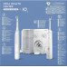 Brush Oral-B Oral-B Oral Health Center + iO Series 4 White set elektrického zubního kartáčku a ústní sprchy, bílá