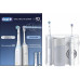 Brush Oral-B Oral-B Oral Health Center + iO Series 4 White set elektrického zubního kartáčku a ústní sprchy, bílá