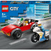 LEGO City Motocykl policyjny – pościg za samochodem 6szt. (60392)