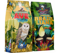 Blue Orca Coffee KAWA ZIARNISTA 2KG ZESTAW - ŚWIEŻO PALONA - Z PALARNI KAWY BLUE ORCA COFFEE