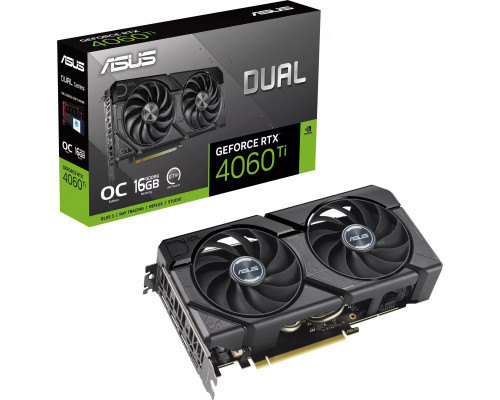 *RTX4060Ti Asus Dual GeForce RTX 4060 Ti EVO OC 16GB GDDR6 (DUAL-RTX4060TI-O16G-EVO)