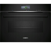 Siemens kompaktowy Siemens iQ700 z parowarem CS736G1B1 60 x 45 cm Black