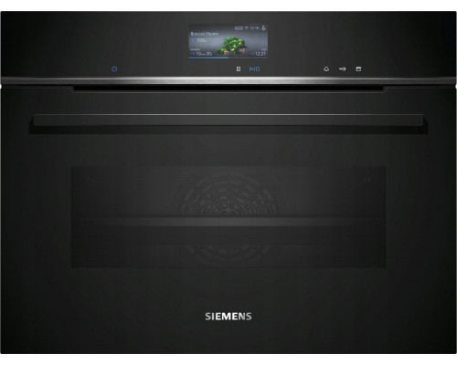 Siemens kompaktowy Siemens iQ700 z parowarem CS736G1B1 60 x 45 cm Black