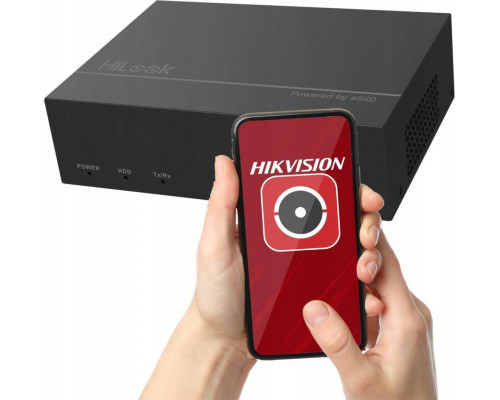 HiLook Rejestrator 5w1 Hilook by Hikvision 4 kanałowy 2MP SSD-DVR-2MP