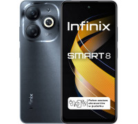 Infinix Smart 8 3/64GB Black  (I/X6525/3-64/TIMBER BLACK)