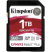SD  Kingston Canvas React Plus SDXC 1 TB Class 10 UHS-II/U3 V60 (SDR2V6/1TB)