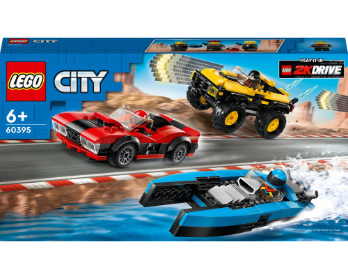 LEGO City Wielki zestaw wyścigowy (60395)