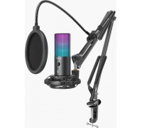 Fifine Fifine Technology FIFINE T669 PRO3 RGB Kondensatorinio Mikrofono Komplektas