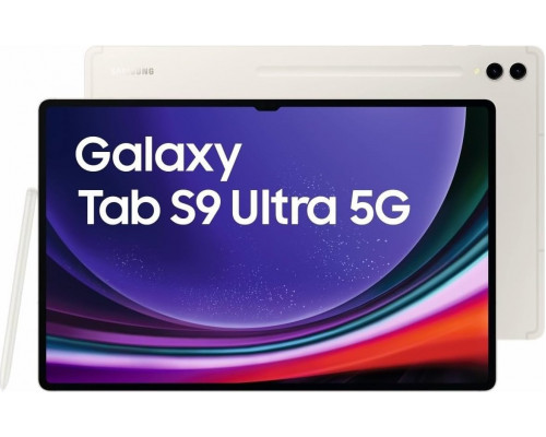 Samsung Samsung Galaxy Tab S9 Ultra SM-X916B 5G Qualcomm Snapdragon LTE-TDD & LTE-FDD 256 GB 37,1 cm (14.6") 12 GB Wi-Fi 6 (802.11ax) Android 13 Beżowy