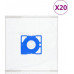 vidaXL Bags for the vacuum cleaners Uni-bag, 20 pcs.