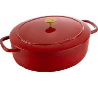 Ballarini Garnek cast iron owalny BALLARINI BELLAMONTE 75003-566-0 - 5,5 ltr red