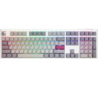 Ducky Ducky One 3 Mist Grey Gaming Tastatur, RGB LED - MX-Blue