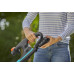 Gardena GARDENA Cordless Hedge Trimmer EasyCut 40/18V P4A Ready-To-Use Set, 18V (dark grey/turquoise, Li-Ion battery 2.0Ah, POWER FOR ALL ALLIANCE)