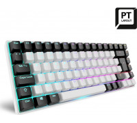 Sharkoon Sharkoon SGK50 S3 White, Gateron Yellow