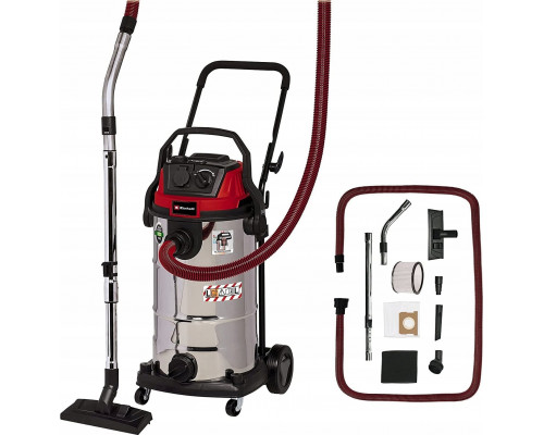 Einhell Einhell TE-VC 2340 SACL, wet/dry vacuum cleaner (burgundy red/stainless steel)