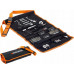 Black+Decker BLACK+DECKER Mechanic Set with Roll Bag 76 Piece Tool Set (Black/Orange)