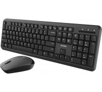 Canyon CANYON SET-W20 EN/RU Klaviatūra ir pelė Velvet Wireless Juodas