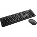 Canyon CANYON SET-W20 EN/RU Klaviatūra ir pelė Velvet Wireless Juodas