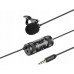 Boya Boya BY-M1 PRO II Lavalier Microphone --no batteries required and TRS/TRRS Switchable