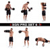 HMS ‎Dumbbells SGN130 Pro Set bituminous 2 x 15 kg