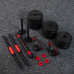 HMS ‎Dumbbells SGN130 Pro Set bituminous 2 x 15 kg