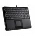Perixx Perixx PERIBOARD-510 H PLUS US, mini USB keyboard, touchpad, hub, black