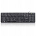 Perixx PERIBOARD-317, DE, illuminated keyboard, USB wired, large block letters, black (układ niemiecki)