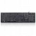 Perixx PERIBOARD-317, DE, illuminated keyboard, USB wired, large block letters, black (układ niemiecki)