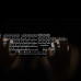 Perixx PERIBOARD-317, DE, illuminated keyboard, USB wired, large block letters, black (układ niemiecki)