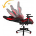 Yenkee YGC 100RD SABOTAGE Gaming Chair   YENKEE