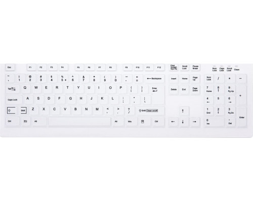 Cherry CHERRY AK-C8100F-FU1-W/US klawiatura RF Wireless QWERTY US English Biały