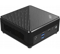 Komputer MSI MSI Cubi N ADL-007DE Intel® N N100 4 GB DDR4-SDRAM 128 GB SSD Windows 11 Pro Mini PC Black