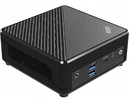 Komputer MSI MSI Cubi N ADL-007DE Intel® N N100 4 GB DDR4-SDRAM 128 GB SSD Windows 11 Pro Mini PC Black