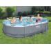 Bestway Bestway Swimming pool Power Steel with accessories, oval, 488x305x107 cm