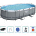 Bestway Bestway Swimming pool Power Steel with accessories, oval, 488x305x107 cm