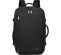 Kono Black Plecak do Samolotu 55x40x23 LOT Ryanair WizzAir 40L Flex