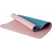 IQ vingrošanas paklājs POWERPUMP MAT (M000162421) - gaiši mauve/gobelin zils, universāls izmērs