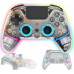 Deltaco Deltaco PS4/PC Controller wireless/BT transparent