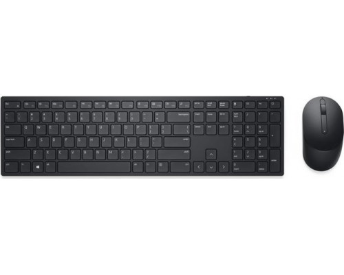 Dell DELL KM5221W klawiatura Dołączona myszka RF Wireless QWERTY Hiszpański Black