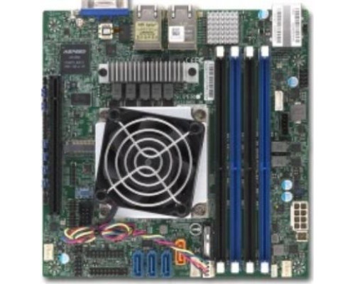 SuperMicro Supermicro Mainboard M11SDV-8C+-LN4F mini-ITX EPYC 3251 (8C/16T) 2.5 GHz Bulk