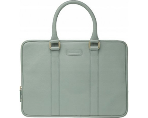 dbramante Rome - Pebbled full-grain leather slim bag for MacBook Pro/Air 13" - Greenbay