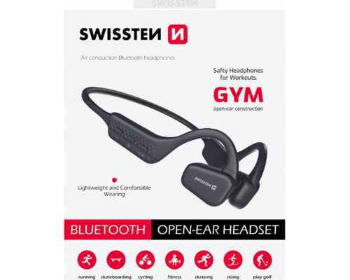 Swissten Bluetooth Earphones Gym Air Conduction