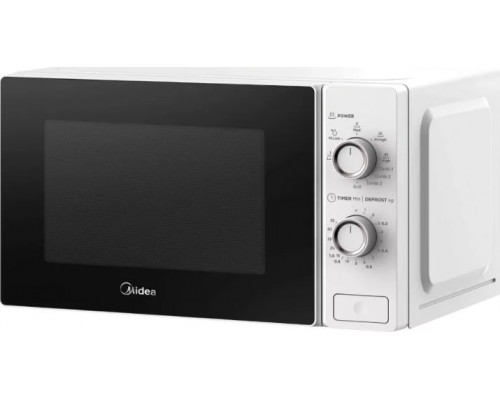 Midea Midea Microwave orkaitė with Grilis | MG720C2AT | Free standing | 20 L | 700 W | Grilis | Baltas