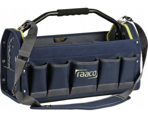 Raaco RAACO 20tm ToolBag PRO med hård bund og mange lommer HxBxD: 285 x 508 x 233 mm