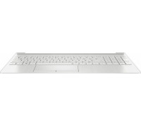 HP HP L53737-DH1, Housing base + keyboard, Nordic, HP, 15-dw