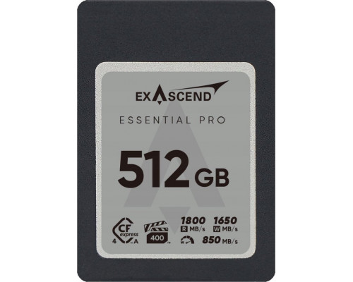 SD  ExAscend SD  ExAscend Essential Pro Cfexpress 4.0 A 512G