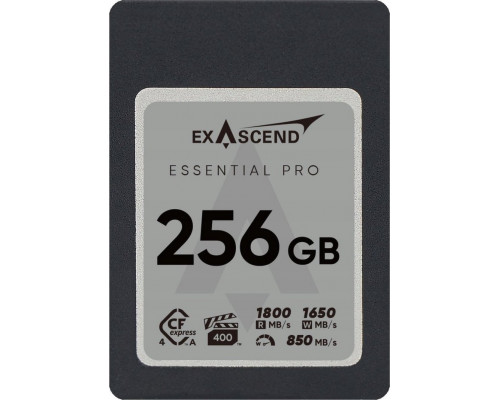 SD  ExAscend SD  ExAscend Essential Pro Cfexpress 4.0 A 256G