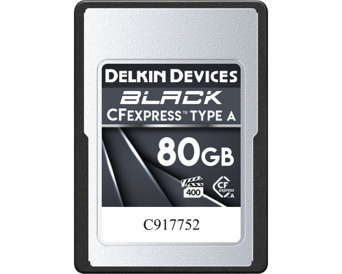 SD  Delkin Black CFexpress 80 GB  (DCFXABLK80)
