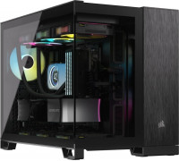Corsair CORSAIR Geh mATX 2500X (Tempered Glass) Black/Obsidian Alu